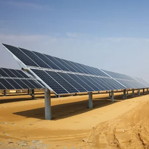 0.5kw~100kw Solar Mounting Structure Single Axis Solar Tracking System