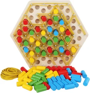 OEM Educational Wooden Triangle Chess Game