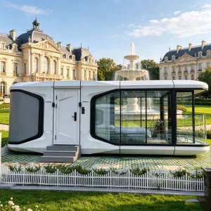Hot Sale Windproof Fireproof Mobile Prefab Modular Space Capsule House for Tourism Accommodation