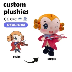 Muñeco violinista personalizado