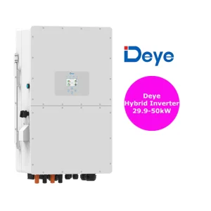 Deye Completo 30/35/40/50kw Inversor para Kit Completo de Sistema de Energía Solar