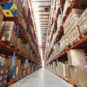 Customizable Tight Frame Adjustable Heavy Duty Warehouse Selective Steel Storage Pallet Rack with CE Certification