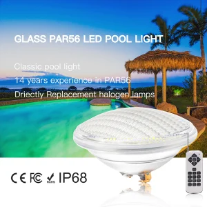 RGB IP68 PAR56 LED Underwater Swimming Pool Light with Remote Control