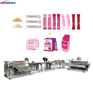 Electrolyte Probiotics Powder Small Packet Pouch Sticks Pack Packaging Machine Automatic Sorting And Cartoning Packing Line
