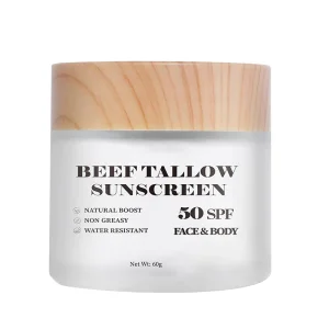 Organic Beef Tallow Sunscreen SPF 50
