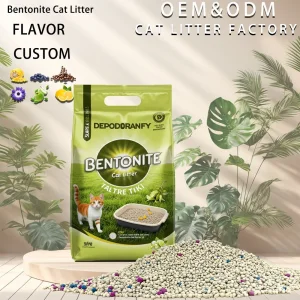 Lemon Scented Bentonite Cat Litter