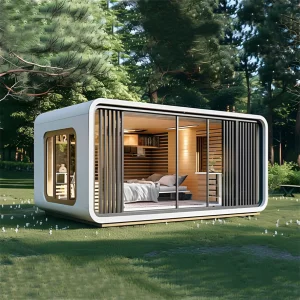 Cabaña de manzana prefabricada