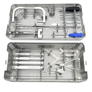 Orthopedic HTO Surgical Instrument Kit High Tibial Osteotomy Instrument Set for Osteotome Substitution Arthrectomy