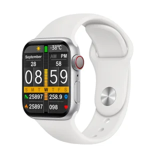 Watch 7 Fitness and Health Monitoring Waterproof Smartwatch with Heart Rate, Music, Call, Sleep for Men Women