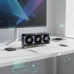 Wholesale NVIDIA RTX 5090D V2 24G Triple Fan Cooling Gaming Graphics Card for High-End PC Assembly