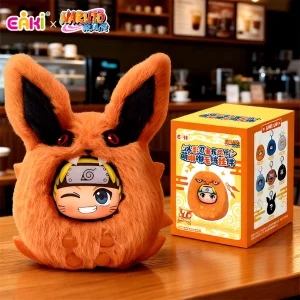 New Release 100% Original 6PCS/Set Nar Utoo Shippuden Adorable Beasts Vinyl Plush Doll Anime Figure Blind Box Toy Keychains