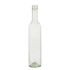 180ml Eco-Friendly Recyclable Wine Bottle Clear Glass with Cork Finish