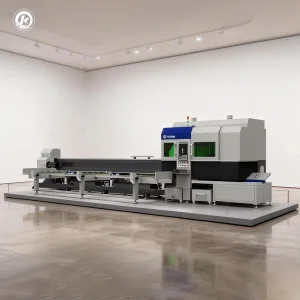Aosheng Automatic Water Cooling Metal Laser Tube Cutting Machine CNC Pipe Cutter With High Accuracy Fiber Laser Technology
