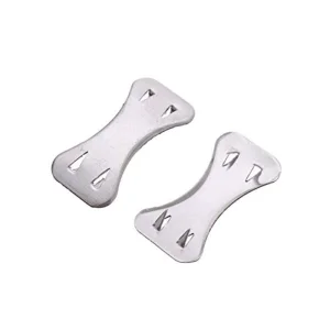 Manufacturered Aluminum Crepe Bandage Clips Elastic Bange Clips