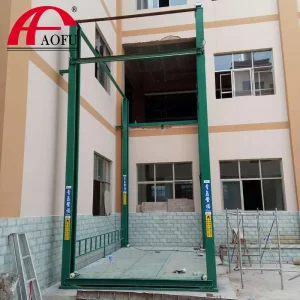 4 Post Hydraulic Auto Lift Car Lifter for Carry Goods or Cars