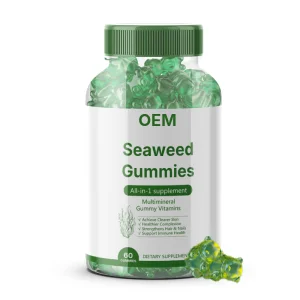 Seaweed Gummies All in One Herbal Supplement for Immunity Stress Support OEM/ODM with Seamoss Marine Algae