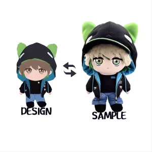 Customizable Super Soft Anime Plush Toy ODM