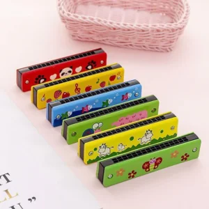 High Quality Wooden Harmonica for Kids