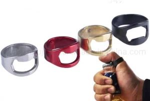 OEM Stainless Steel Multi-Function Creative Ring Beer Bottle Opener