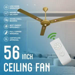 48/56/60 Inch National Industrial Ceiling Fans with Copper Motor Metal Blade KDK Design Decorative Ceiling Fan