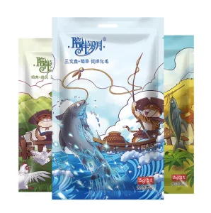 Snack líquido para gatos suave y altamente palatable de marca privada, complemento para gatos 15g OEM ODM