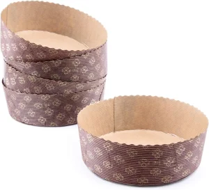 Forma de Bolo de Papel Redonda Rk Bakeware China, Molde de Papel para Assar Redondo Descartável