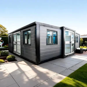 40FT Edificio Prefabricado Modular Casa Contenedor Para Resort