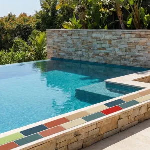 45X95mm Acid-Wear Resistant Ceramic Tile Natural Matte Color Glazed Wall Tile for Commercial &amp; Living Space