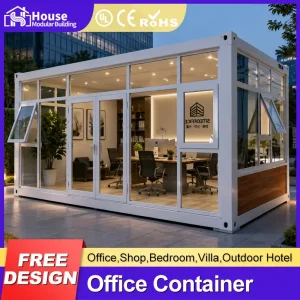Wholesale Made From Steel and Sandwich Panel Customized Flat Pack House Modular Prefab House Construction Site Camp Garden House Factory, Companies