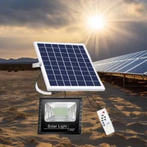 100W-400W IP65 Aluminum Solar LED Flood Light for Road Outdoor Use