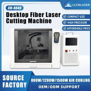Desktop Small Fiber Laser Cutting Machine Enclosed Workstation Automatic Positioning Sheet Tube Processing