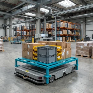 Heavy Duty Warehouse Automation Storage AGV Rack Base