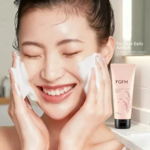 Moisture Foaming Cleansing Foam Face Wash for Sensitive Skin