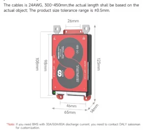 8s-17s 60A Active Balance BMS