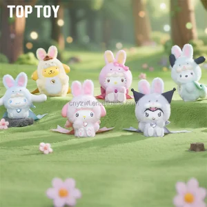 Wholesale Original TOP TOY KUROMli My Melloody Sanrioes Characters Diamond Bunny Baby Series Blind Box TOP TOY Blind Box