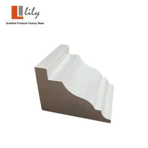 Fireproof PVC Moulding PVC Rames Crown for Outdoor Decoration