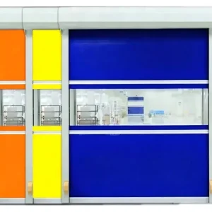 Industrial Clean Room PVC High Speed Roll up Door Automatic Roller Shutter Doors
