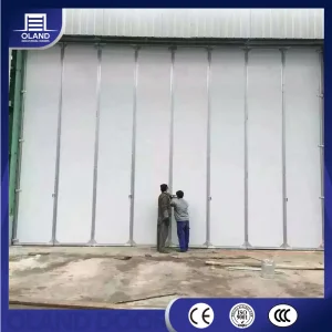 Wholesale Folding Sliding Fire Rated Steel Aluminum Safe Workshop Industrial Automated Door