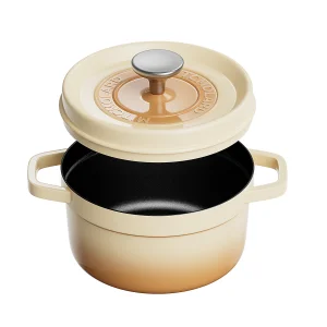 Fast Heating Metal Carbon Steel Cast Iron Dutch Oven Pot