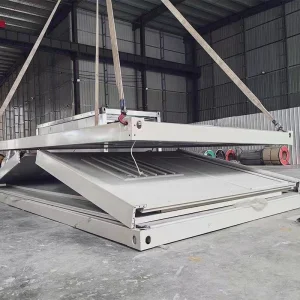 بيت حاوية قابل للطي بيت حاوية قابلة للطي بيت حاوية مسبقة الصنع للمعسكرات تركيب سريع بيت حاوية قابل للطي