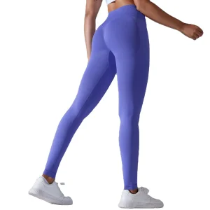 Cross Waist Scrunch Butt Leggings