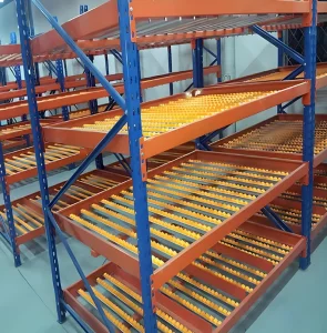 Estantería de rieles para almacén doméstico