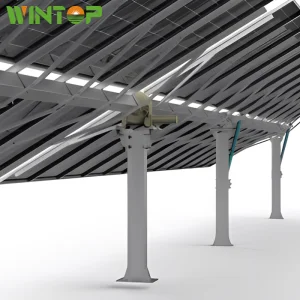 Horizontal High Quality Single Axis Solar Tracker Sun Tracking System