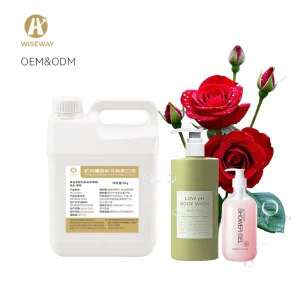 Long-Lasting Rose Fragrance Factory Made Luxury Body Wash with Rich Exquisite Foam Flavor