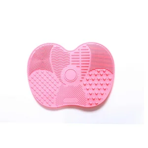 High Quality Portable Silicone Makeup Brush Cleaner Mat High Quality Portable Makeup Brush Clean Pads