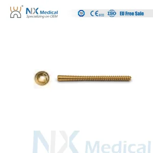 Nx Medical Orthopedic Cannulated Conical Headless Compression Screw - II for Bone Fixation