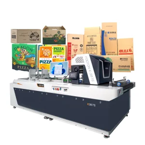 Foofon K387 New Inkjet Printer Multiple Size Print Width Kraft Paper Corrugated Single Pass Bag Printing Machine Automatic CMYK