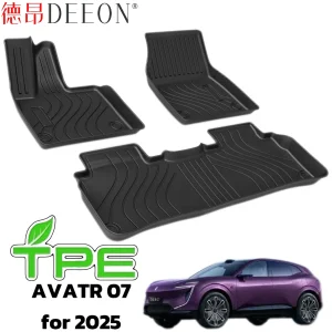 Alfombrillas de coche ecológicas de TPE Deeon para 2025 Avatr 07