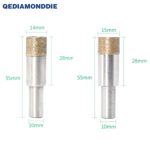 Straight Shank Diamond Drill Bit Glass Diamond Core Drill Bit for Marble Glass Tile Ceramic