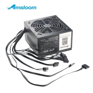 Amaloom ATX Switching Power Supply 300W with 4p for Desktop PC